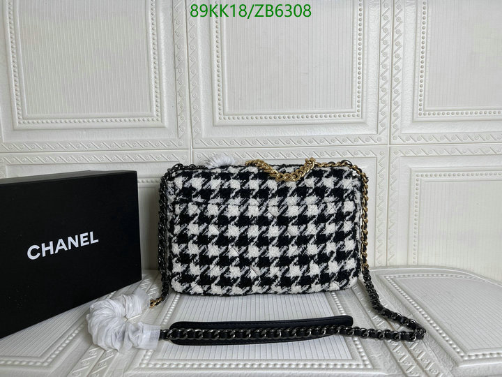 Chanel Bags ( 4A )-Diagonal-,Code: ZB6308,$: 89USD