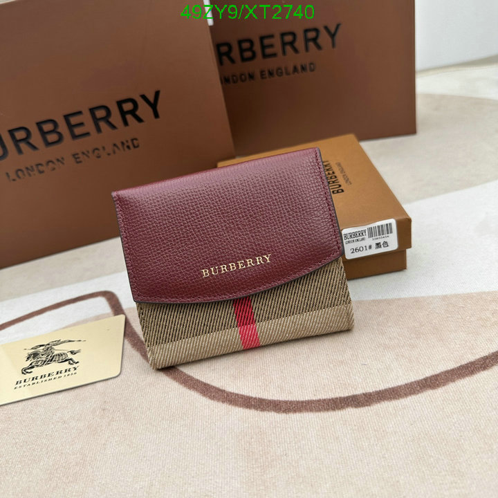 Burberry Bag-(4A)-Wallet-,Code: XT2740,$: 49USD