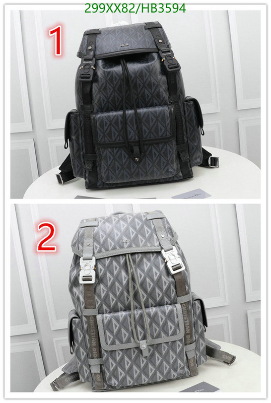 Dior Bags -(Mirror)-Backpack-,Code: HB3594,$: 299USD