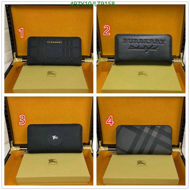 Burberry Bag-(4A)-Wallet-,Code: LT9158,$: 49USD