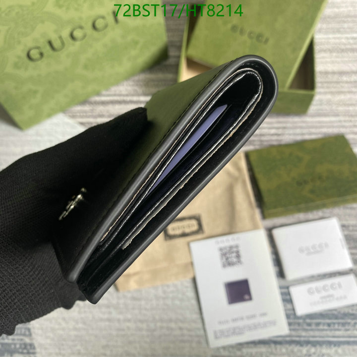 Gucci Bag-(Mirror)-Wallet-,Code: HT8214,$: 72USD