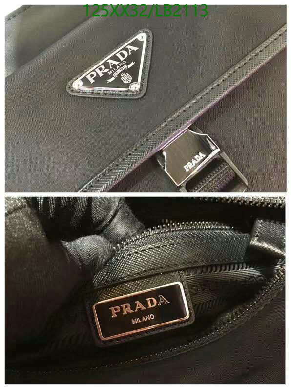 Prada Bag-(Mirror)-Diagonal-,Code: LB2113,$: 125USD