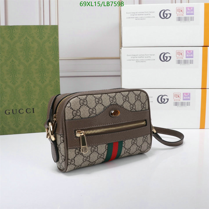 Gucci Bag-(4A)-Ophidia-G,Code: LB7598,$: 69USD