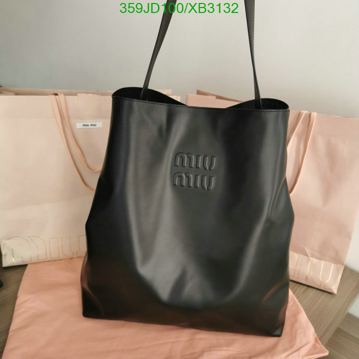 Miu Miu Bag-(Mirror)-Handbag-,Code: XB3132,$: 359USD