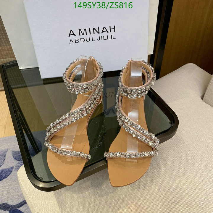 Women Shoes-Aminah Abdul Jillil, Code: ZS816,$: 149USD