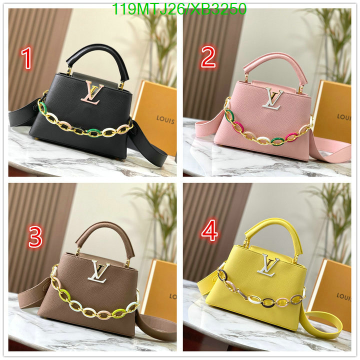 LV Bags-(4A)-Handbag Collection-,Code: XB3250,