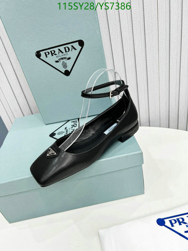Women Shoes-Prada, Code: YS7386,$: 115USD