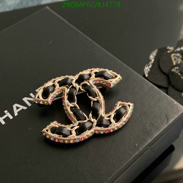 Jewelry-Chanel,Code: KJ4778,$: 29USD