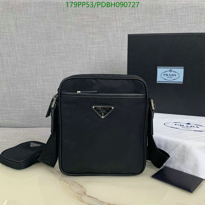 Prada Bag-(Mirror)-Diagonal-,Code:PDBH090727,$:179USD