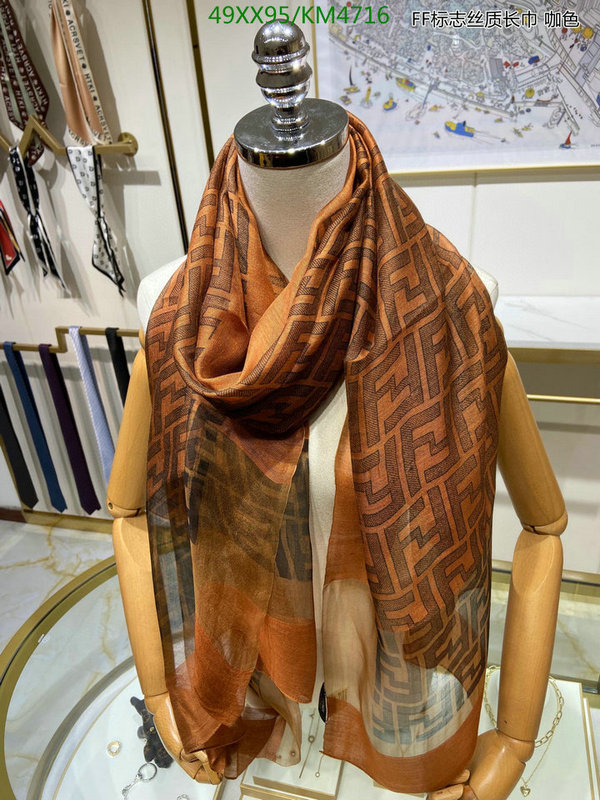 Scarf-Fendi, Code: KM4716,$: 49USD