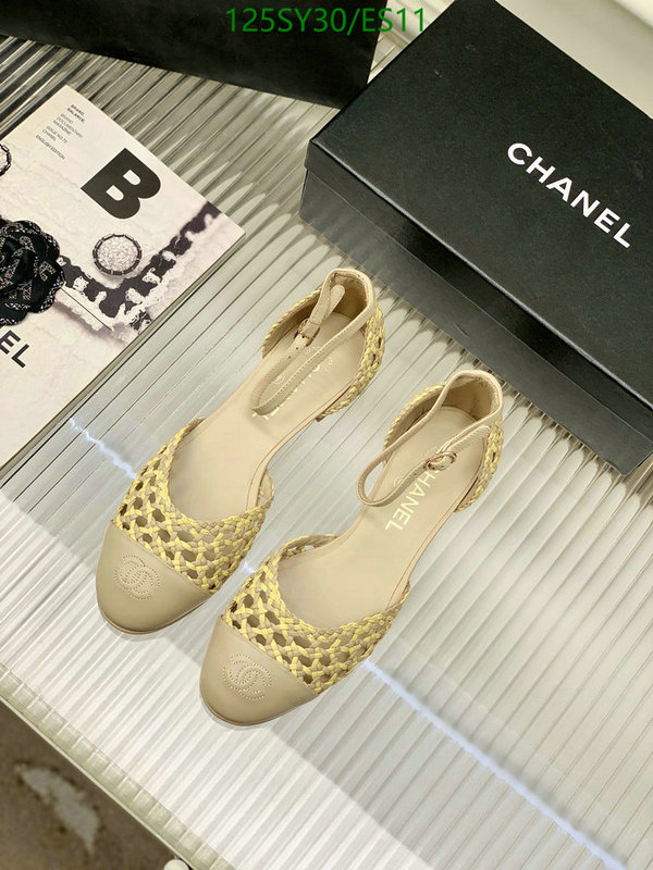 Women Shoes-Chanel, Code: ES11,$: 125USD