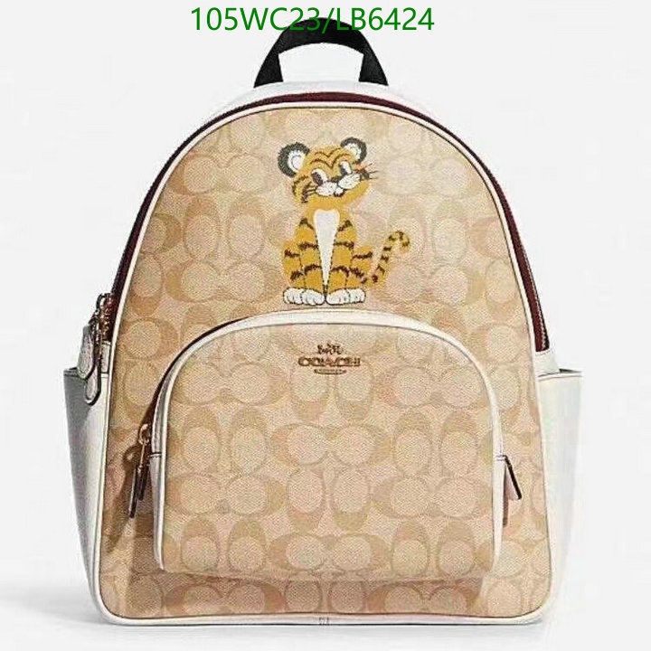 Coach Bag-(4A)-Backpack-,Code: LB6424,$: 105USD
