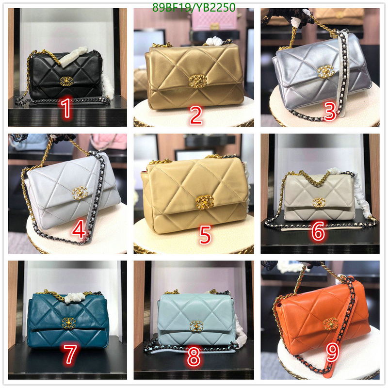 Chanel Bags ( 4A )-Diagonal-,Code: YB2250,$: 89USD