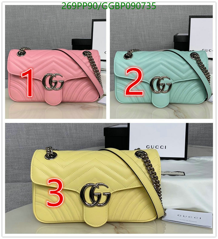 Gucci Bag-(Mirror)-Marmont,Code: GGBP090735,$:269USD