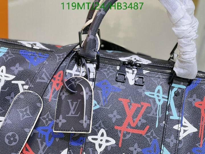 LV Bags-(4A)-Keepall BandouliRe 45-50-,Code: HB3487,$: 119USD