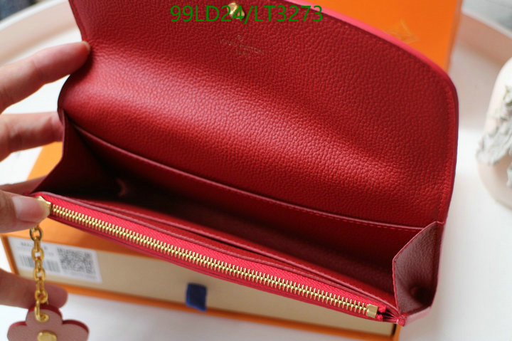 LV Bags-(Mirror)-Wallet-,Code: LT3273,$: 99USD