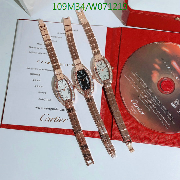 Watch-4A Quality-Cartier, Code: W071219,$:109USD