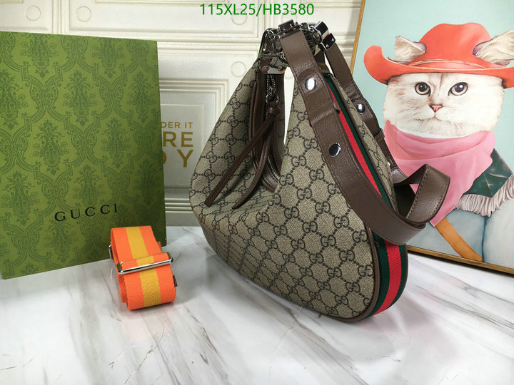 Gucci Bag-(4A)-Diagonal-,Code: HB3580,$: 115USD