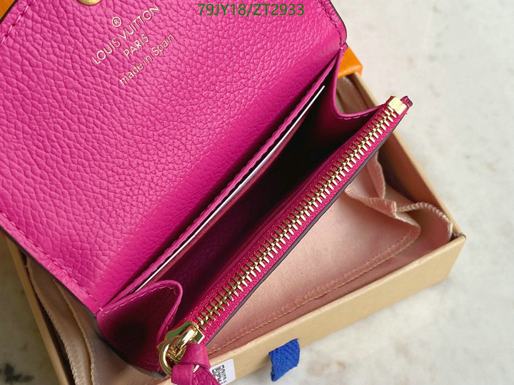 LV Bags-(Mirror)-Wallet-,Code: ZT2933,$: 79USD