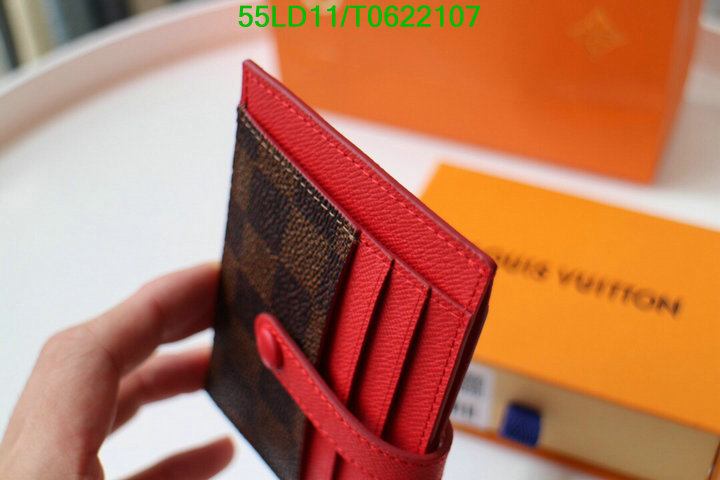 LV Bags-(Mirror)-Wallet-,Code: T0622107,$: 55USD