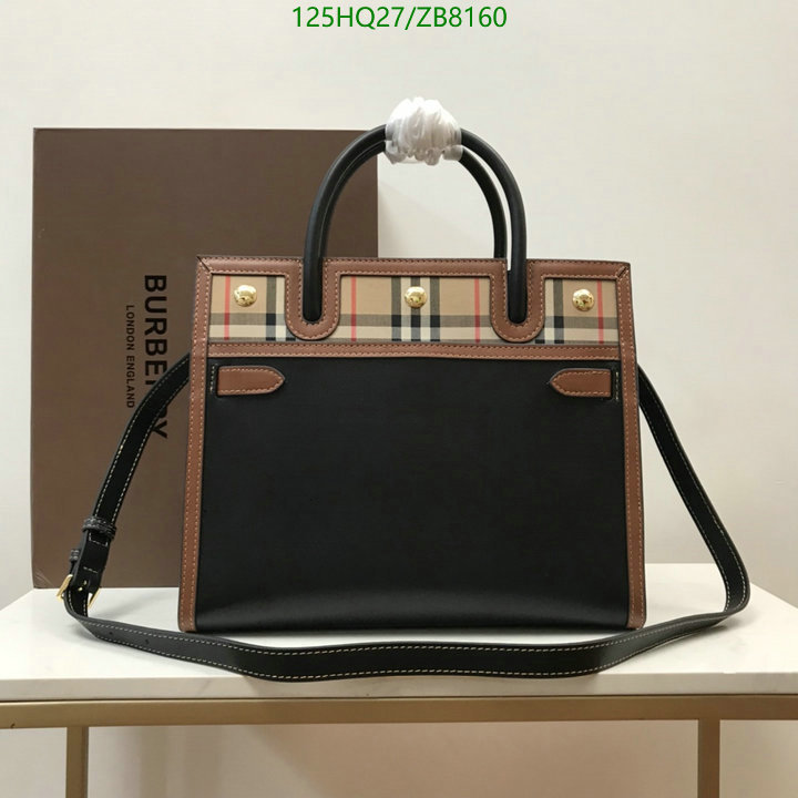 Burberry Bag-(4A)-Handbag-,Code: ZB8160,$: 125USD