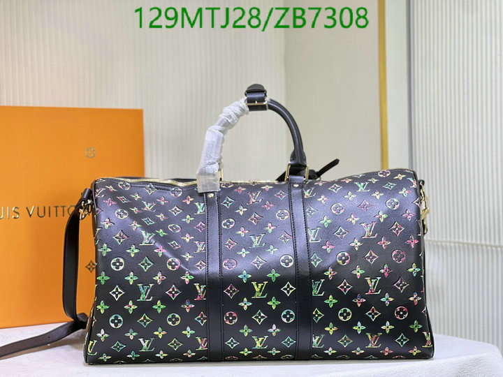 LV Bags-(4A)-Keepall BandouliRe 45-50-,Code: ZB7308,$: 129USD