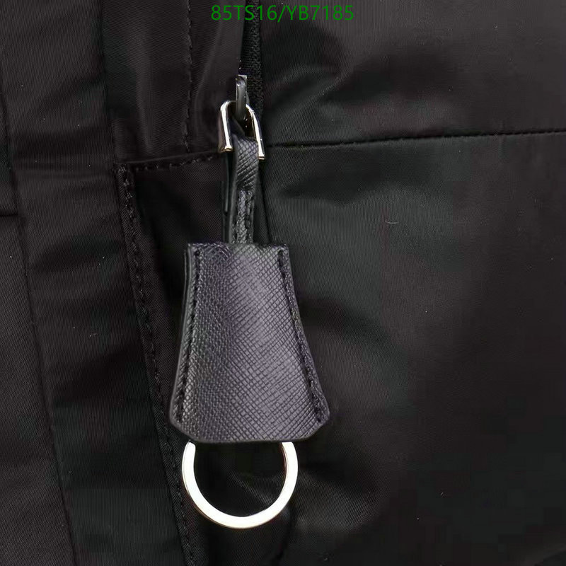 Prada Bag-(4A)-Backpack-,Code: YB7185,$: 85USD