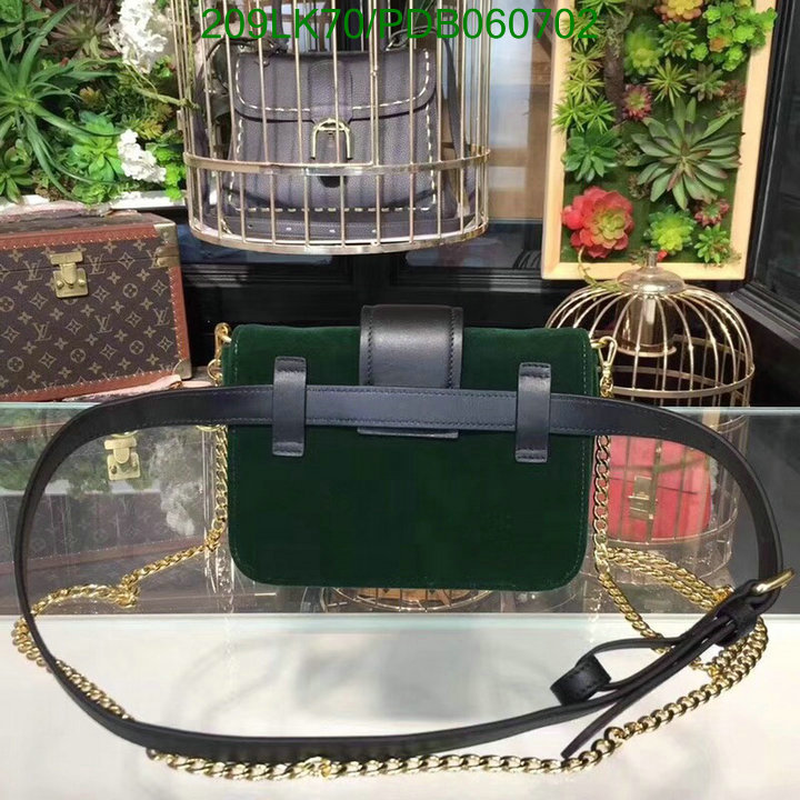 Prada Bag-(Mirror)-Diagonal-,Code: PDB060702,$: 209USD