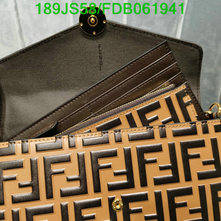 Fendi Bag-(Mirror)-Diagonal-,Code: FDB061941,$: 189USD