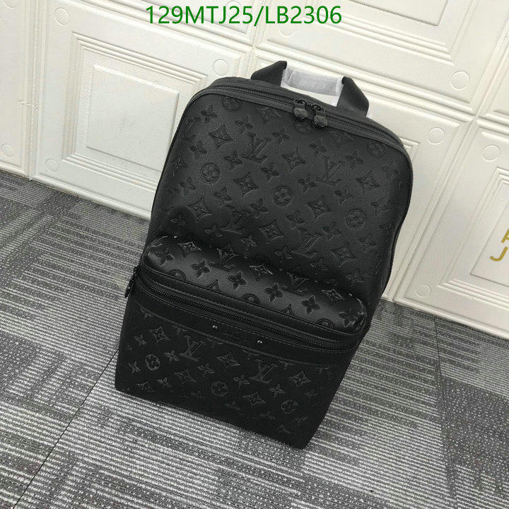 LV Bags-(4A)-Backpack-,Code: LB2306,$: 129USD