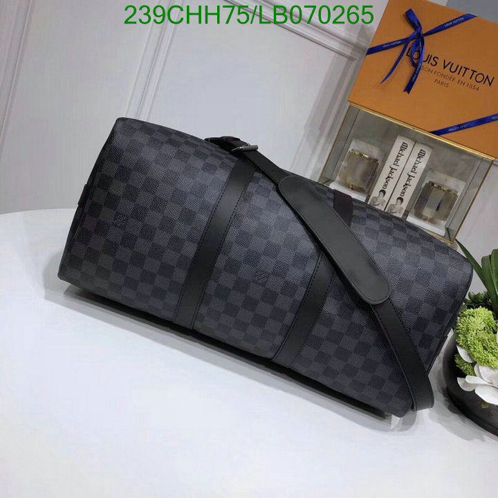 LV Bags-(Mirror)-Keepall BandouliRe 45-50-,Code: LB070265,$: 239USD