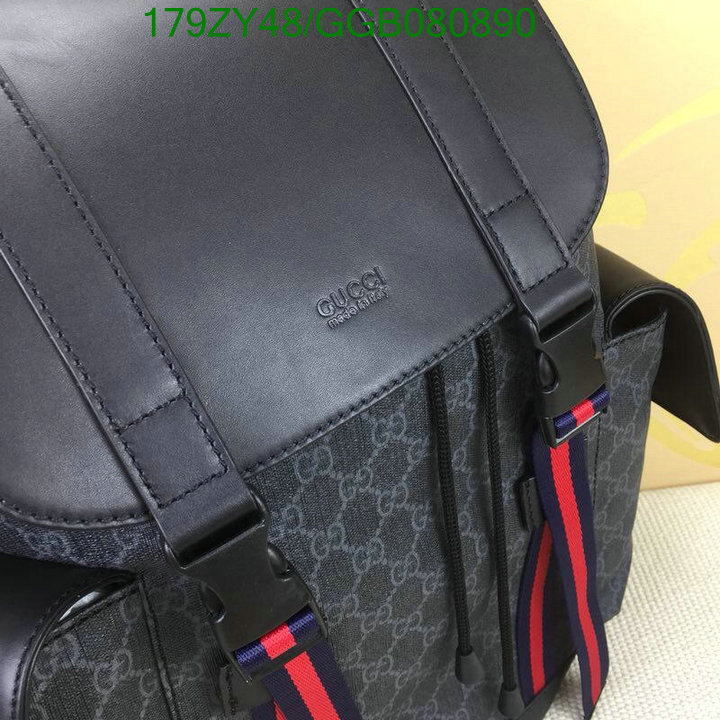 Gucci Bag-(Mirror)-Backpack-,Code: GGB080890,$:179USD