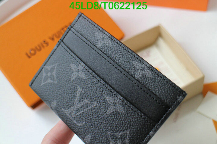 LV Bags-(Mirror)-Wallet-,Code: T0622125,$: 45USD