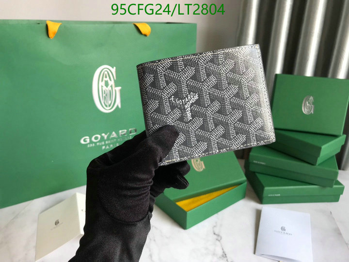 Goyard Bag-(Mirror)-Wallet-,Code: LT2804,$: 95USD