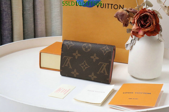 LV Bags-(Mirror)-Wallet-,Code: ZT1505,$: 55USD