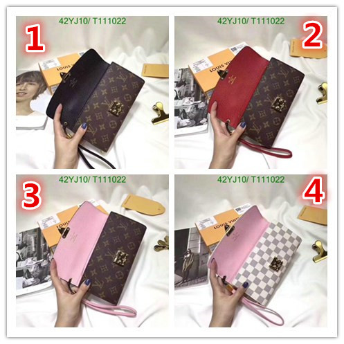 LV Bags-(4A)-Wallet-,Code : T111022,$: 42USD