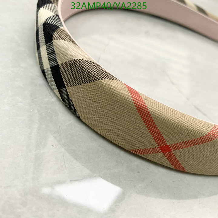 Headband-Burberry, Code: YA2285,$: 32USD