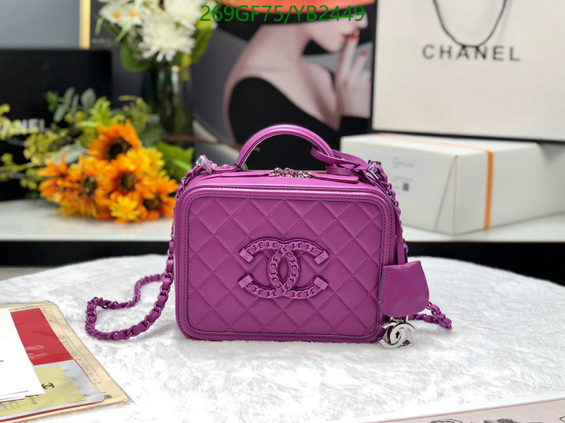 Chanel Bags -(Mirror)-Vanity--,Code: YB2449,$: 269USD