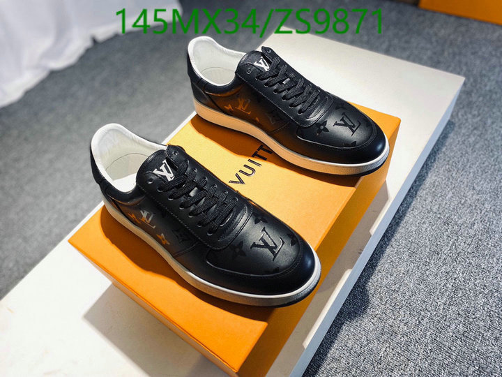 Men shoes-LV, Code: ZS9871,$: 145USD