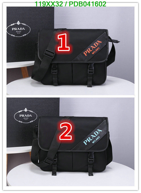 Prada Bag-(Mirror)-Diagonal-,Code: PDB041602,$: 119USD