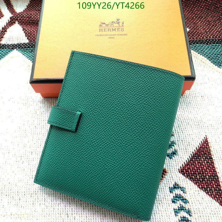 Hermes Bag-(Mirror)-Wallet-,Code: YT4266,$: 109USD