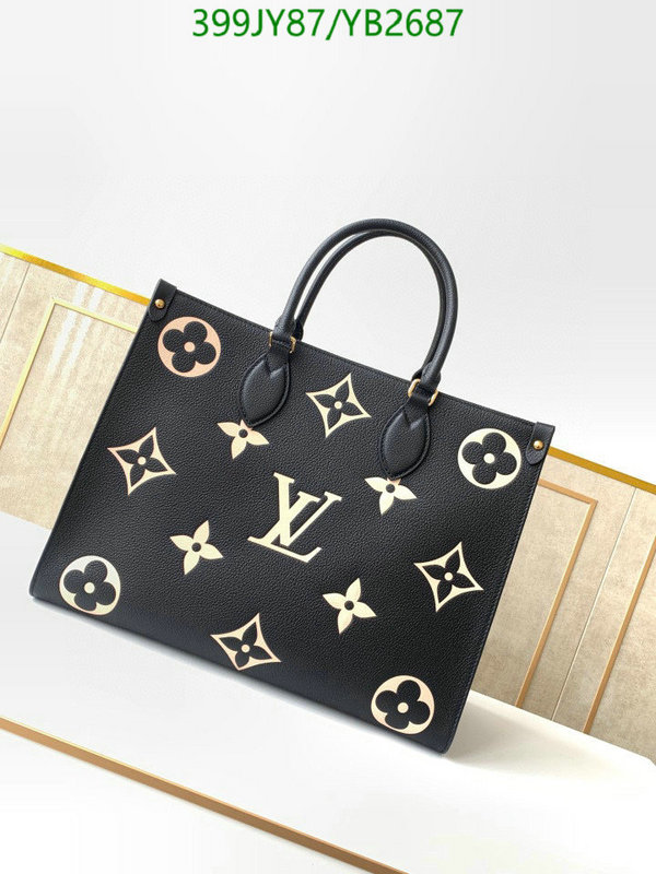LV Bags-(Mirror)-Handbag-,Code: YB2687,$: 399USD