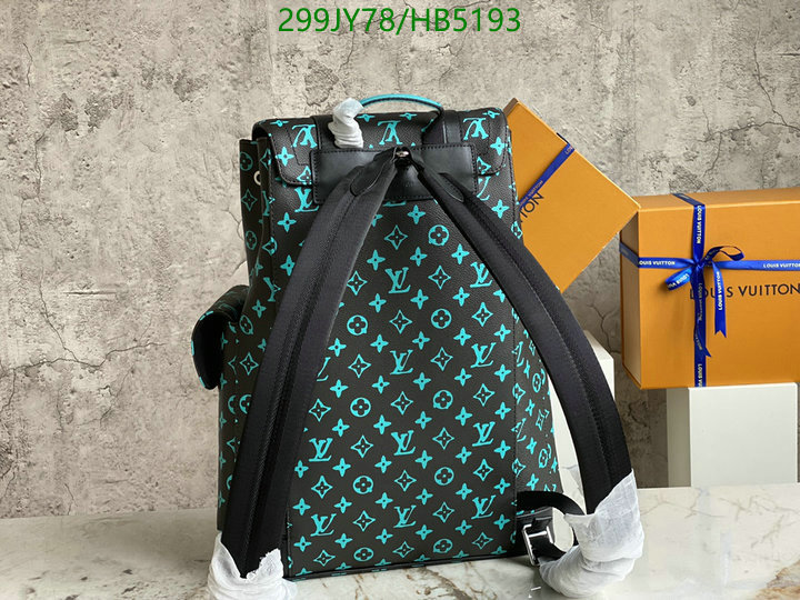 LV Bags-(Mirror)-Backpack-,Code: HB5193,$: 299USD