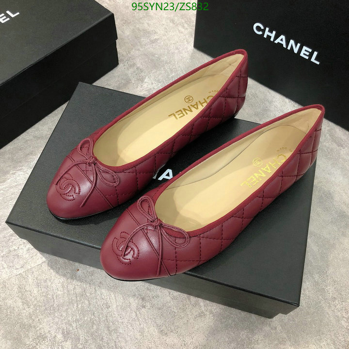 Chanel-Ballet Shoes,Code: ZS832,$: 95USD