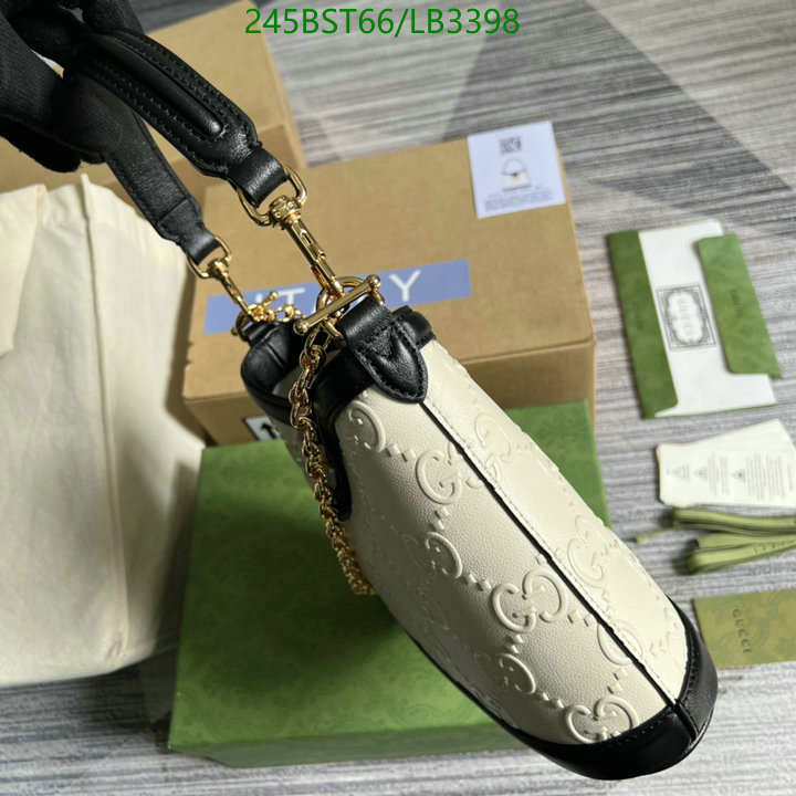 Gucci Bag-(Mirror)-Handbag-,Code: LB3398,$: 245USD