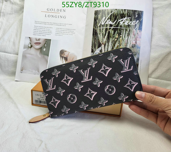 LV Bags-(4A)-Wallet-,Code: ZT9310,$: 55USD