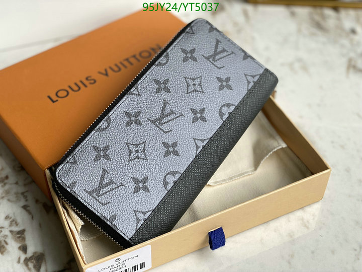 LV Bags-(Mirror)-Wallet-,Code: YT5037,$: 95USD