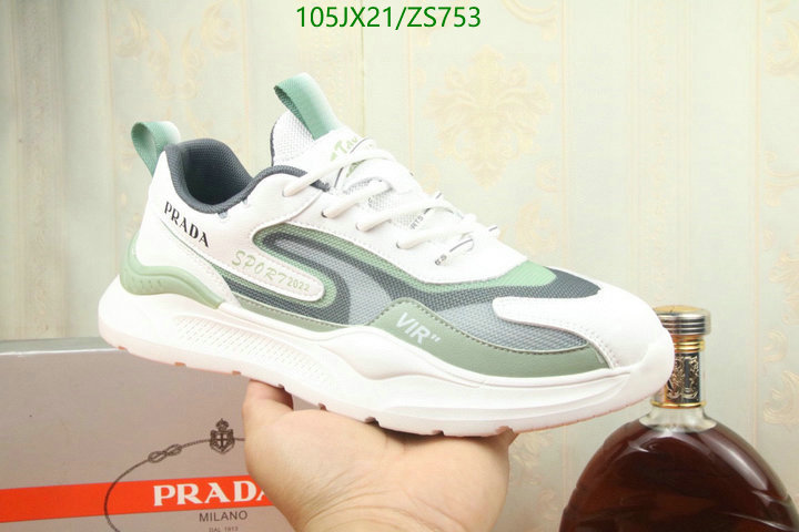 Men shoes-Prada, Code: ZS753,$: 105USD