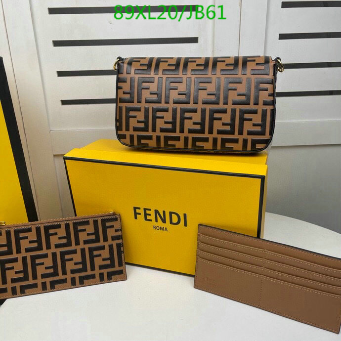 Fendi Bag-(4A)-Diagonal-,Code: JB61,$: 89USD