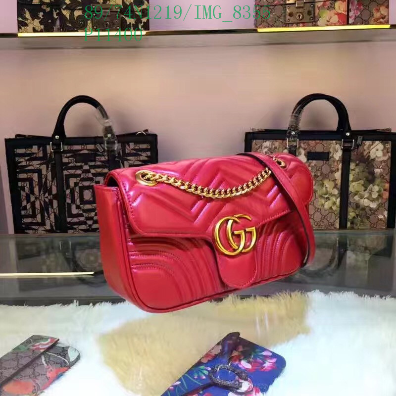 Gucci Bag-(4A)-Marmont,Code: GGB120509,$: 89USD